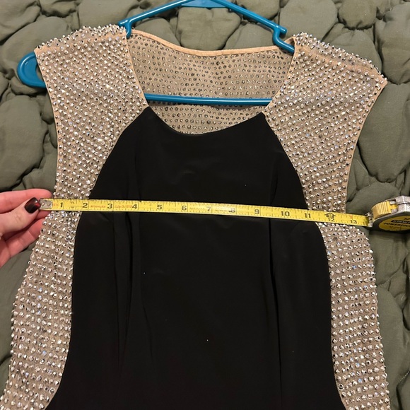 Elegant Black Evening Dress.  Only used once - Picture 7 of 8